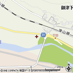 岡山県岡山市北区御津下田459-3周辺の地図