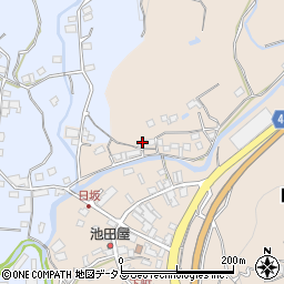 静岡県掛川市日坂847周辺の地図