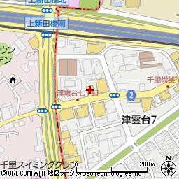 Ｖｏｌｋｓｗａｇｅｎ大阪千里周辺の地図