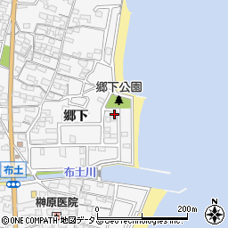愛知県知多郡美浜町布土郷下105周辺の地図