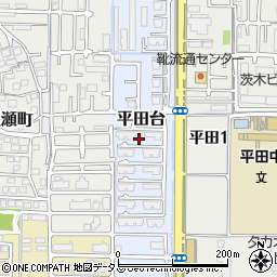 平田住宅周辺の地図