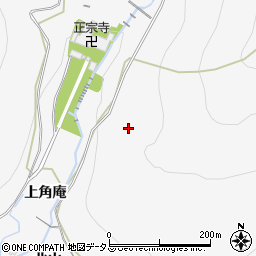 愛知県豊橋市嵩山町山角庵周辺の地図