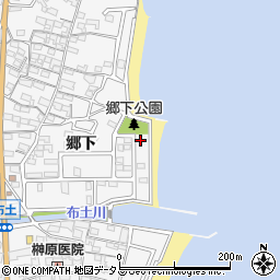 愛知県知多郡美浜町布土郷下107周辺の地図