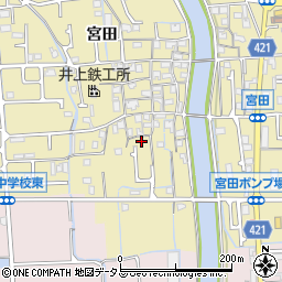 兵庫県姫路市勝原区宮田783-1周辺の地図