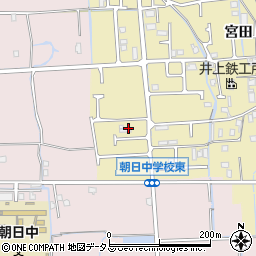 兵庫県姫路市勝原区宮田717周辺の地図