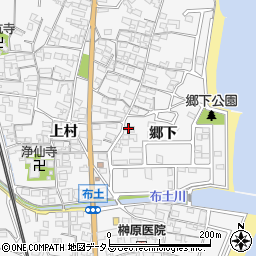 愛知県知多郡美浜町布土郷下34周辺の地図