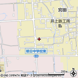 兵庫県姫路市勝原区宮田720周辺の地図