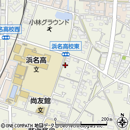 静岡県浜松市浜名区西美薗2986周辺の地図