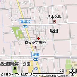 兵庫県姫路市網干区坂出49周辺の地図