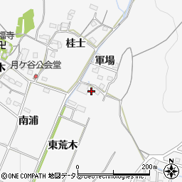 愛知県豊橋市嵩山町東荒木7周辺の地図