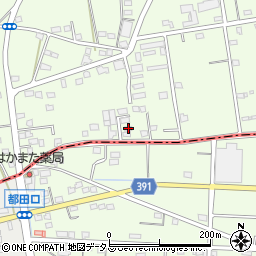 静岡県浜松市浜名区都田町7848周辺の地図