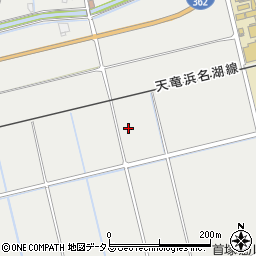 静岡県浜松市浜名区細江町気賀周辺の地図
