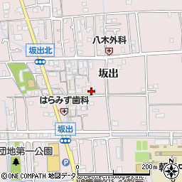 兵庫県姫路市網干区坂出60周辺の地図