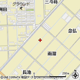 愛知県西尾市一色町対米周辺の地図
