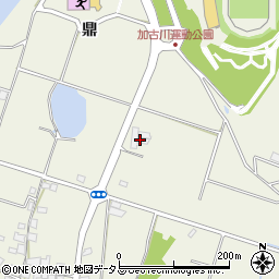 兵庫県加古川市西神吉町鼎848周辺の地図