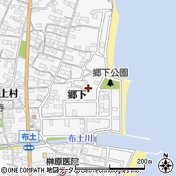 愛知県知多郡美浜町布土郷下40周辺の地図