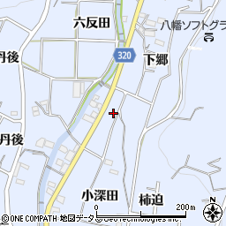 幸田幡豆線周辺の地図