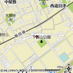 愛知県豊川市下長山町岩下96周辺の地図
