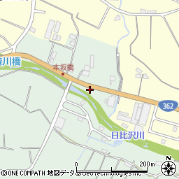 静岡県浜松市浜名区三ヶ日町本坂359-3周辺の地図