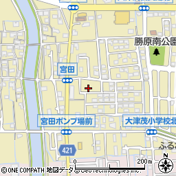 兵庫県姫路市勝原区宮田30-26周辺の地図