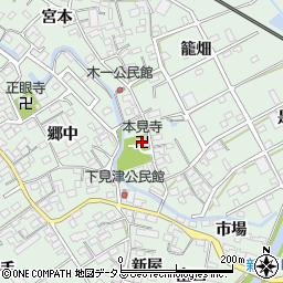 本見寺周辺の地図