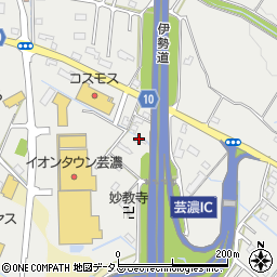 三重県津市芸濃町椋本6275-3周辺の地図