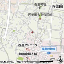 静岡県浜松市浜名区西美薗2120周辺の地図