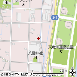 静岡県浜松市浜名区永島487-1周辺の地図