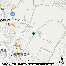 三重県津市芸濃町椋本1631周辺の地図