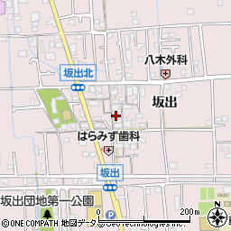 兵庫県姫路市網干区坂出48周辺の地図