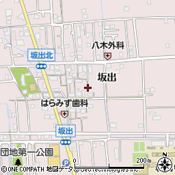 兵庫県姫路市網干区坂出57周辺の地図