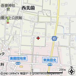 静岡県浜松市浜名区西美薗2280周辺の地図