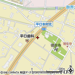 静岡県浜松市浜名区平口516周辺の地図