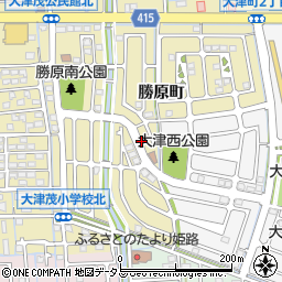 大津周辺の地図