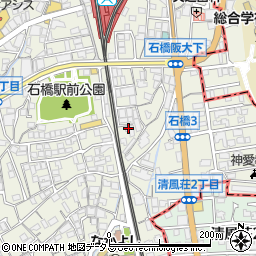 畑節子バレエ学院周辺の地図