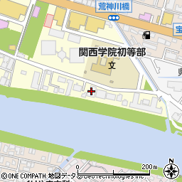 ライオンズマンション宝塚武庫川町周辺の地図