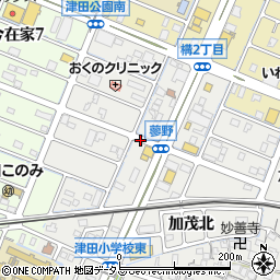 兵庫県姫路市飾磨区蓼野町周辺の地図