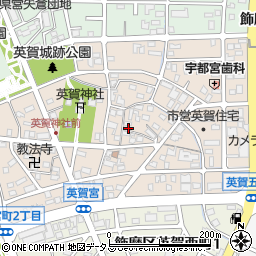 兵庫県姫路市飾磨区英賀宮町周辺の地図