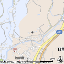 静岡県掛川市日坂832周辺の地図