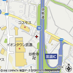 三重県津市芸濃町椋本3097-9周辺の地図