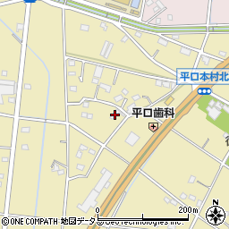 静岡県浜松市浜名区平口338周辺の地図