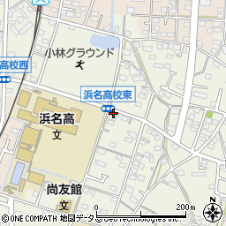 静岡県浜松市浜名区西美薗3005周辺の地図