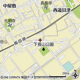 愛知県豊川市下長山町岩下97周辺の地図