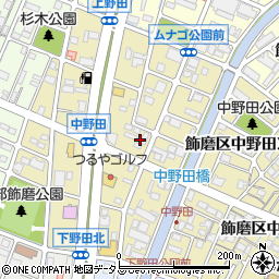 アムール姫路南周辺の地図