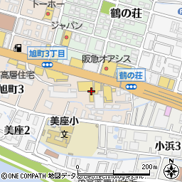 神戸マツダ宝塚店周辺の地図