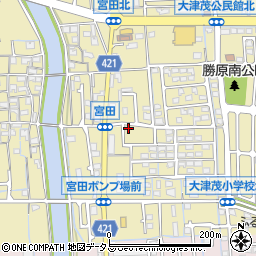 兵庫県姫路市勝原区宮田30-31周辺の地図