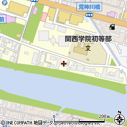 藤和宝塚ホームズ弐番館周辺の地図