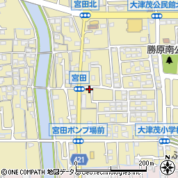 兵庫県姫路市勝原区宮田30-2周辺の地図