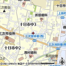 広島銀行十日市支店周辺の地図