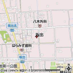 兵庫県姫路市網干区坂出36周辺の地図